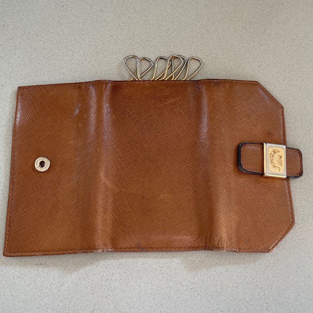 Lancel vintage ring holder wallet for keys - Picture 6 of 8